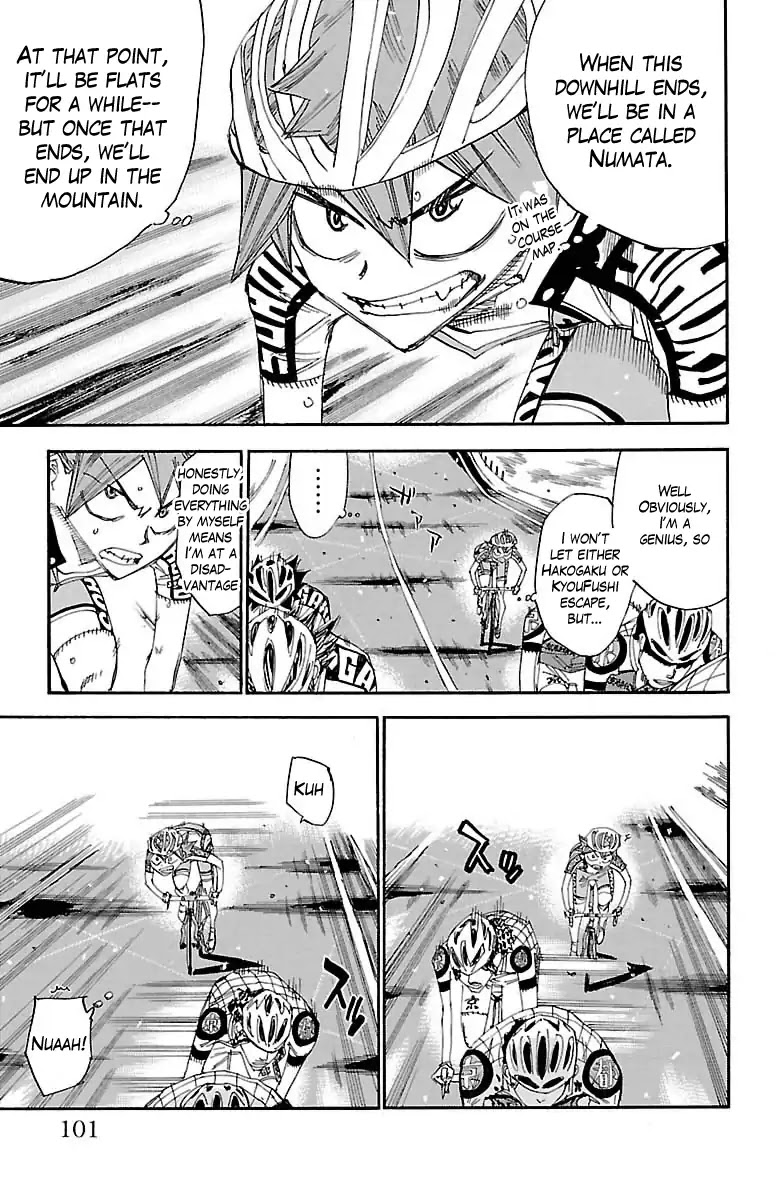 Yowamushi Pedal Chapter 386 page 4 - Chapter 386: Souhoku Behind