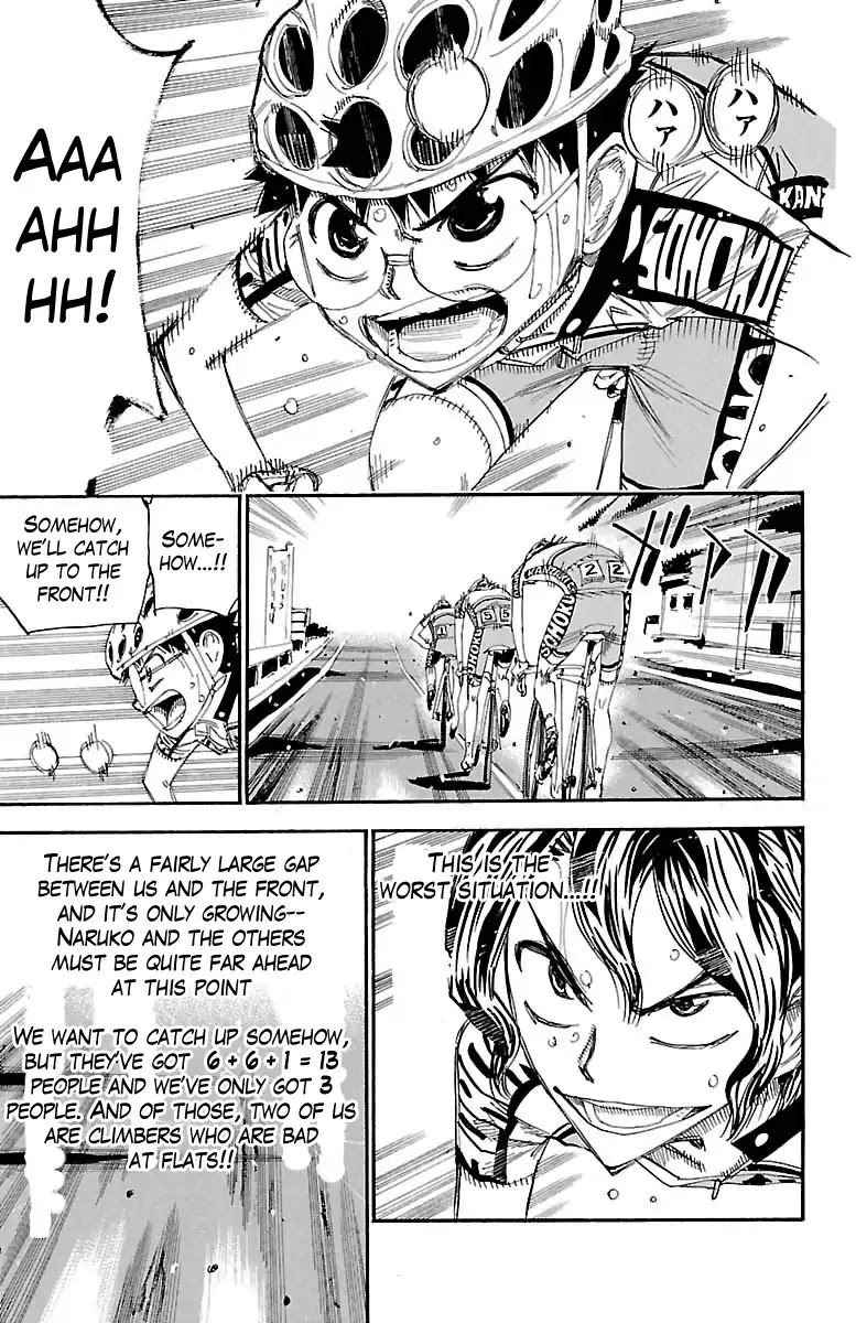 Yowamushi Pedal Chapter 386 page 8 - Chapter 386: Souhoku Behind
