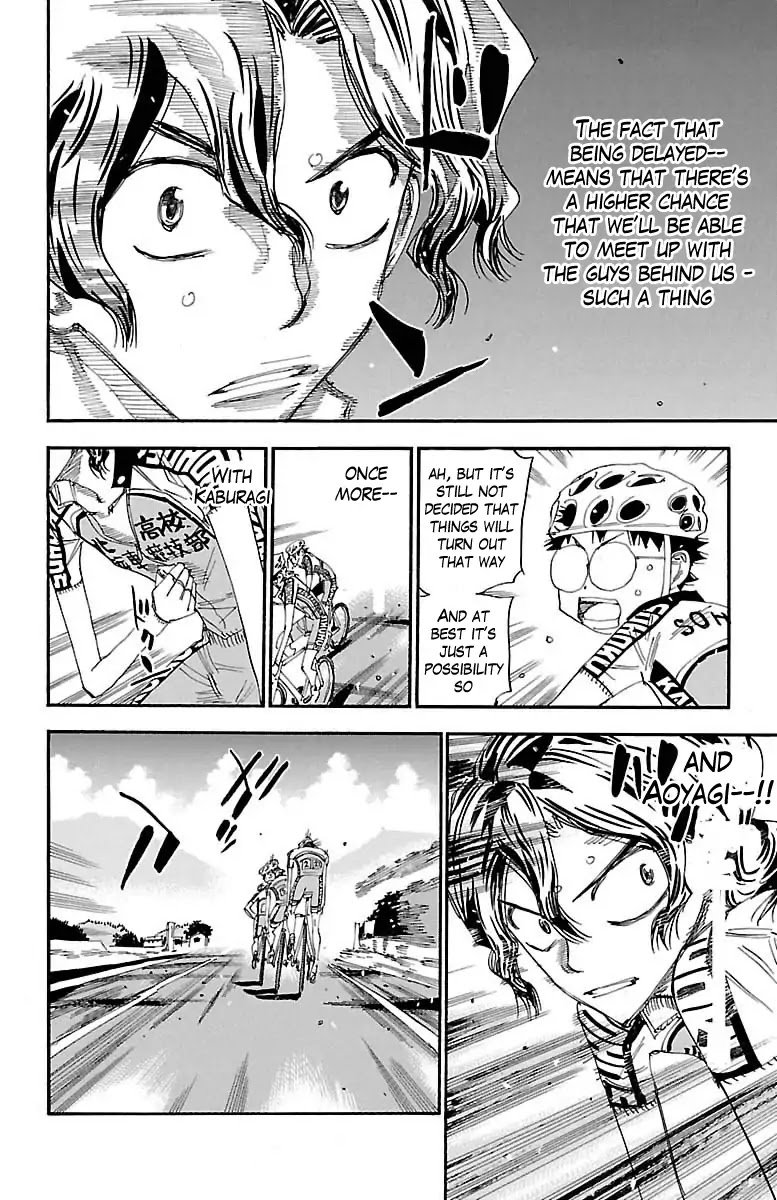Yowamushi Pedal Chapter 387 page 5 - Chapter 387: The Two Sprinters