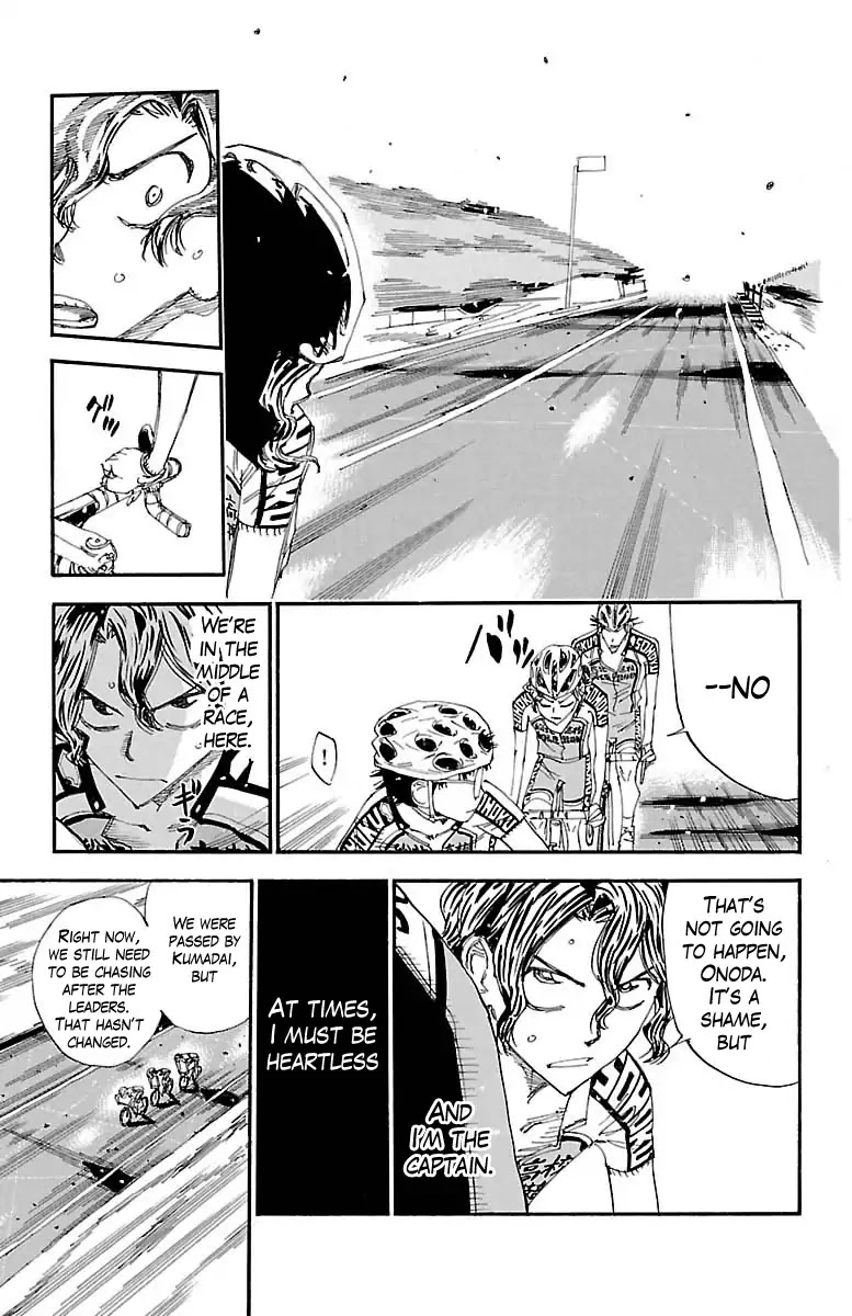 Yowamushi Pedal Chapter 387 page 6 - Chapter 387: The Two Sprinters