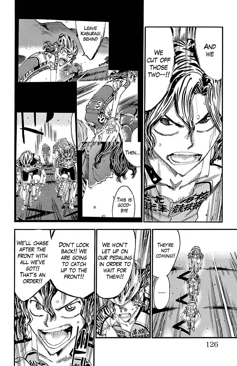 Yowamushi Pedal Chapter 387 page 7 - Chapter 387: The Two Sprinters
