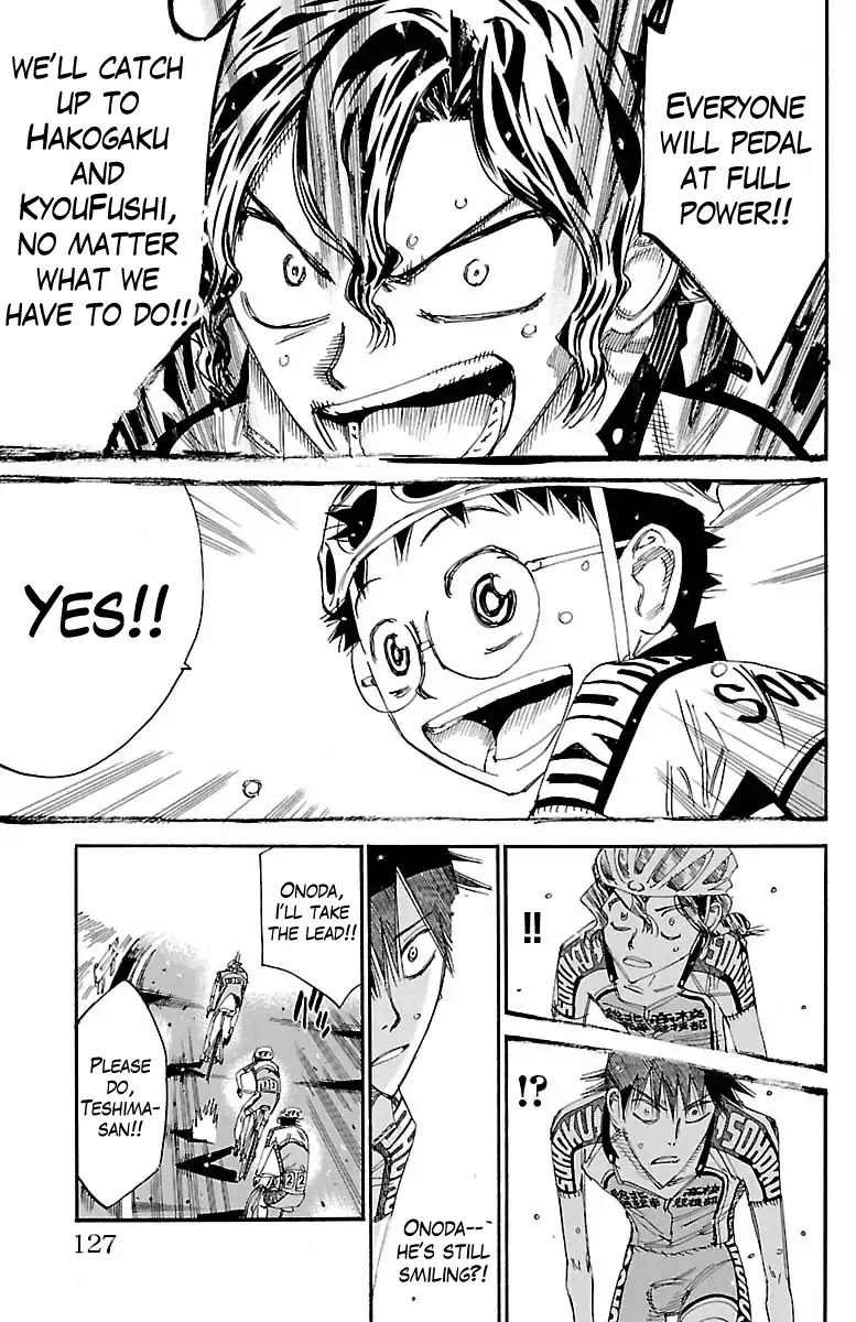 Yowamushi Pedal Chapter 387 page 8 - Chapter 387: The Two Sprinters