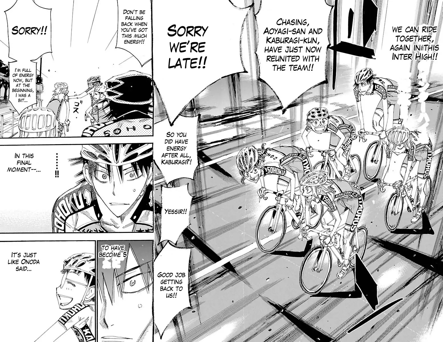 Yowamushi Pedal Chapter 388 page 10 - Chapter 388: Aoyagi Hajime