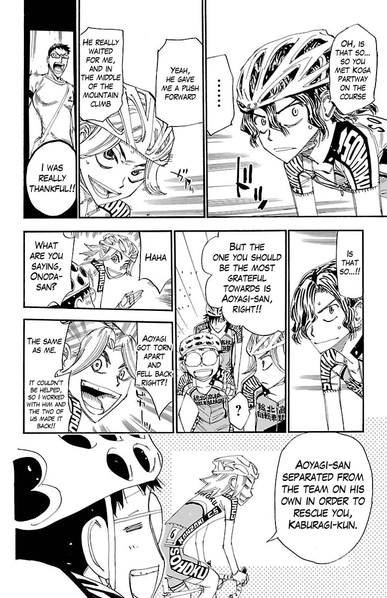 Yowamushi Pedal Chapter 388 page 11 - Chapter 388: Aoyagi Hajime