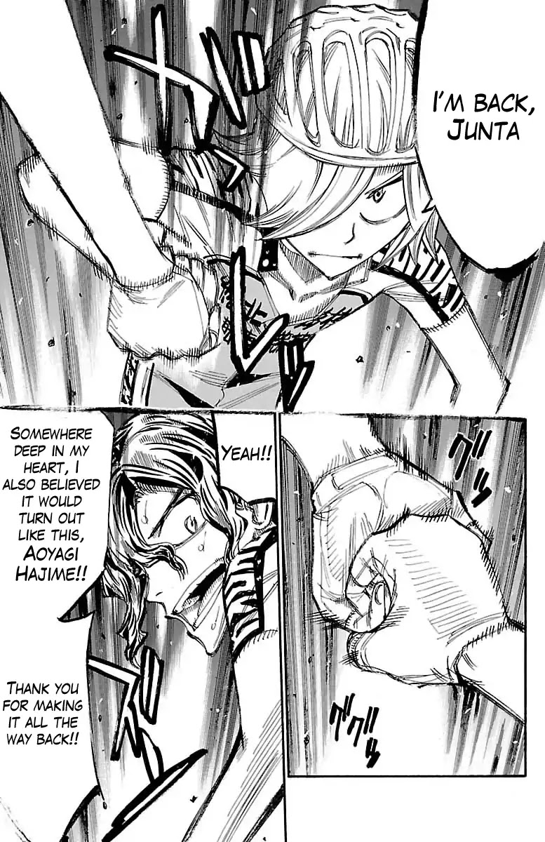 Yowamushi Pedal Chapter 388 page 16 - Chapter 388: Aoyagi Hajime