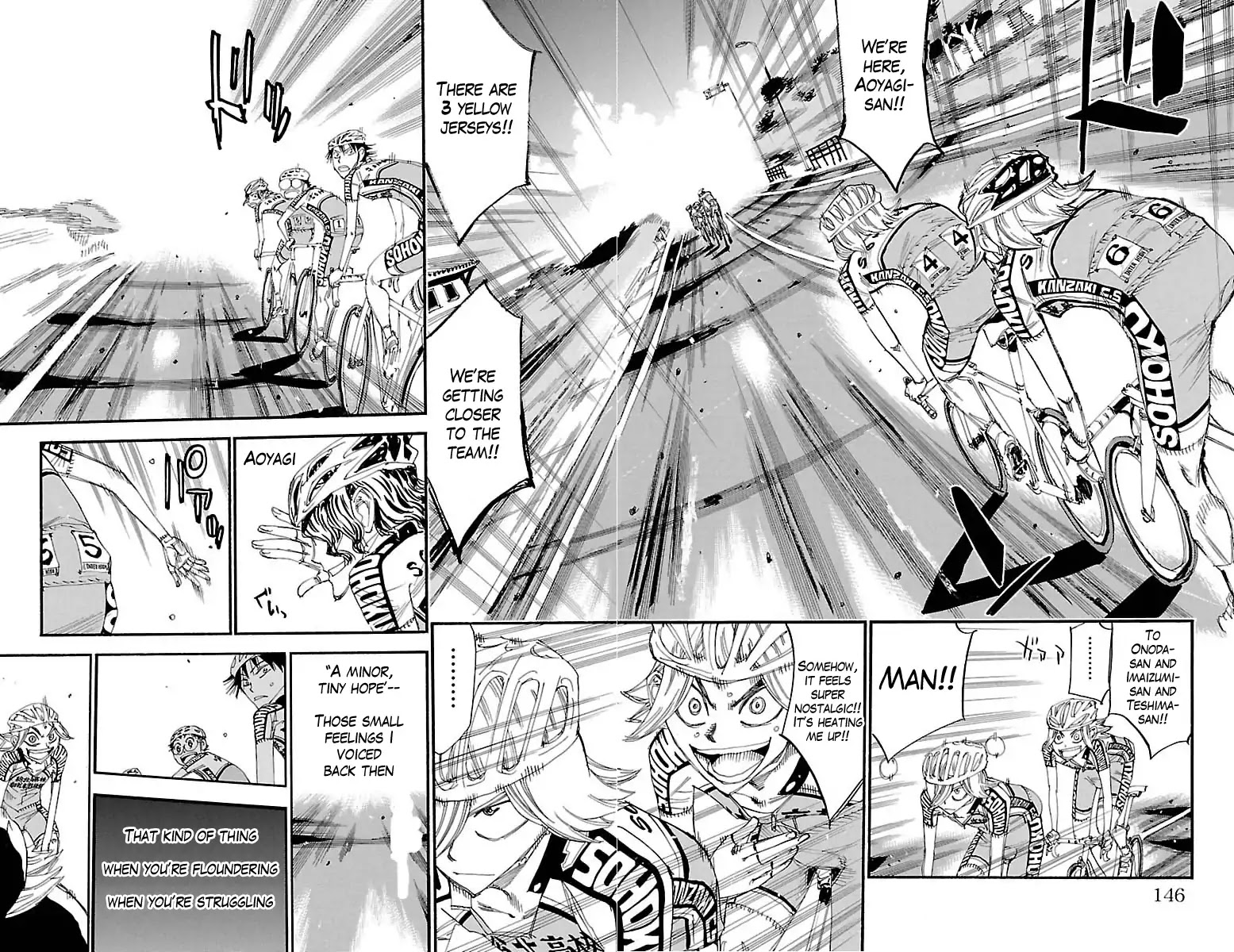 Yowamushi Pedal Chapter 388 page 5 - Chapter 388: Aoyagi Hajime