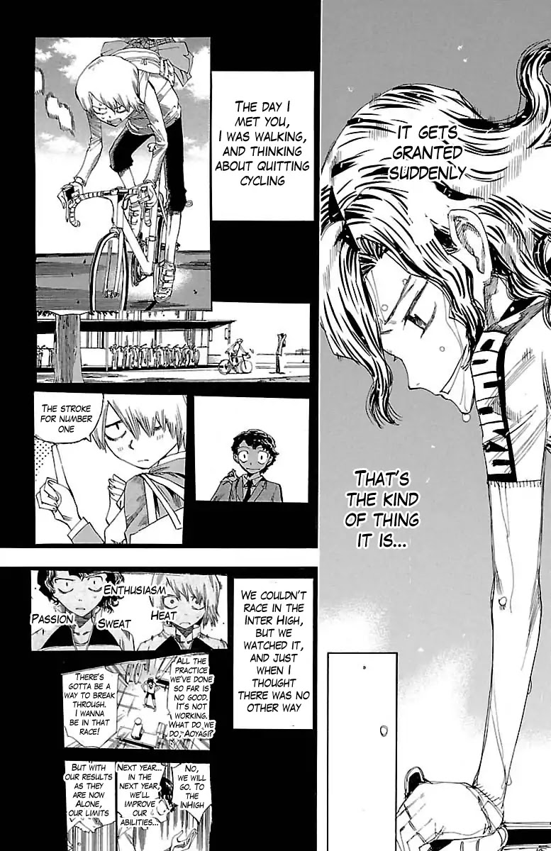Yowamushi Pedal Chapter 388 page 6 - Chapter 388: Aoyagi Hajime