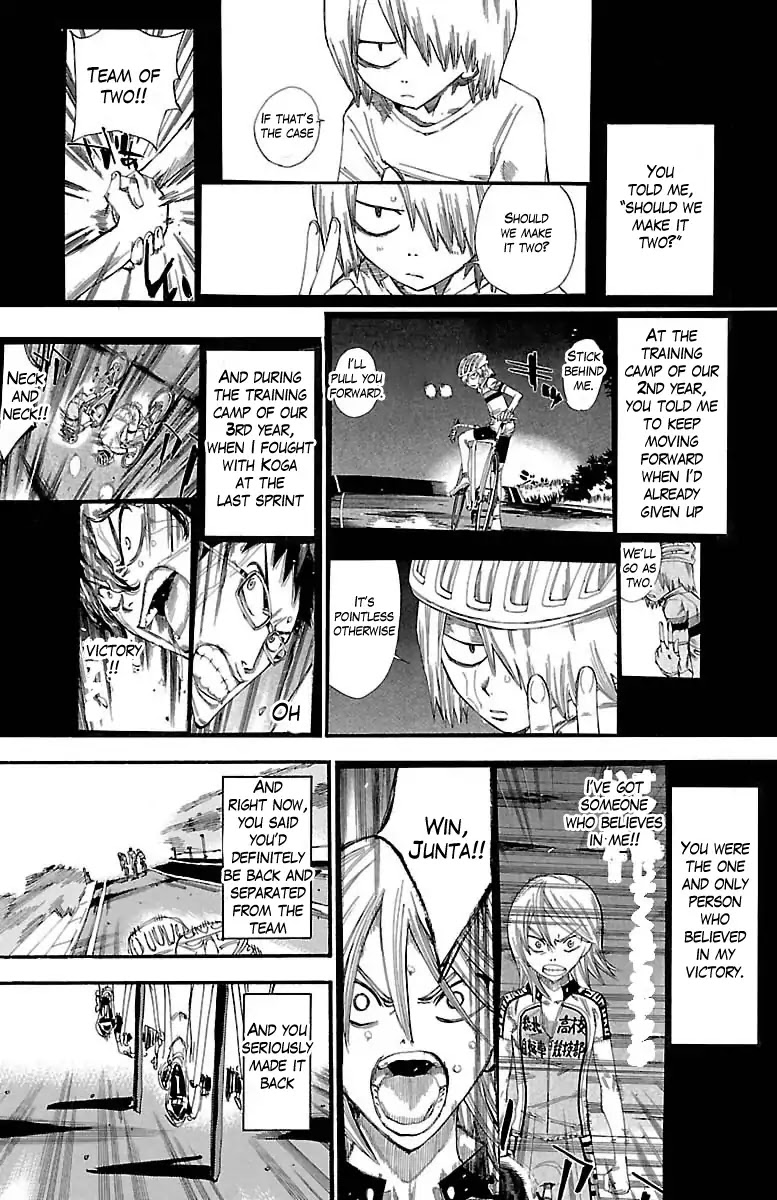 Yowamushi Pedal Chapter 388 page 7 - Chapter 388: Aoyagi Hajime