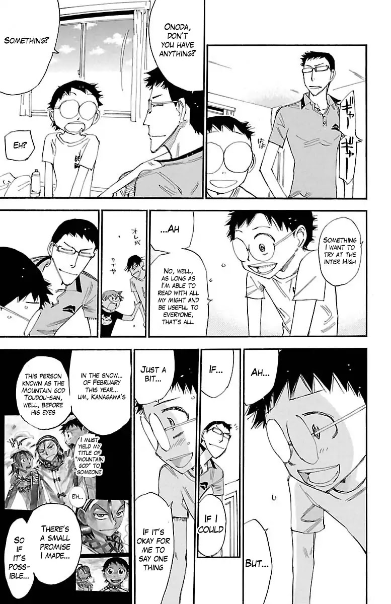Yowamushi Pedal Chapter 389 page 12 - Chapter 389: Winter's Promise
