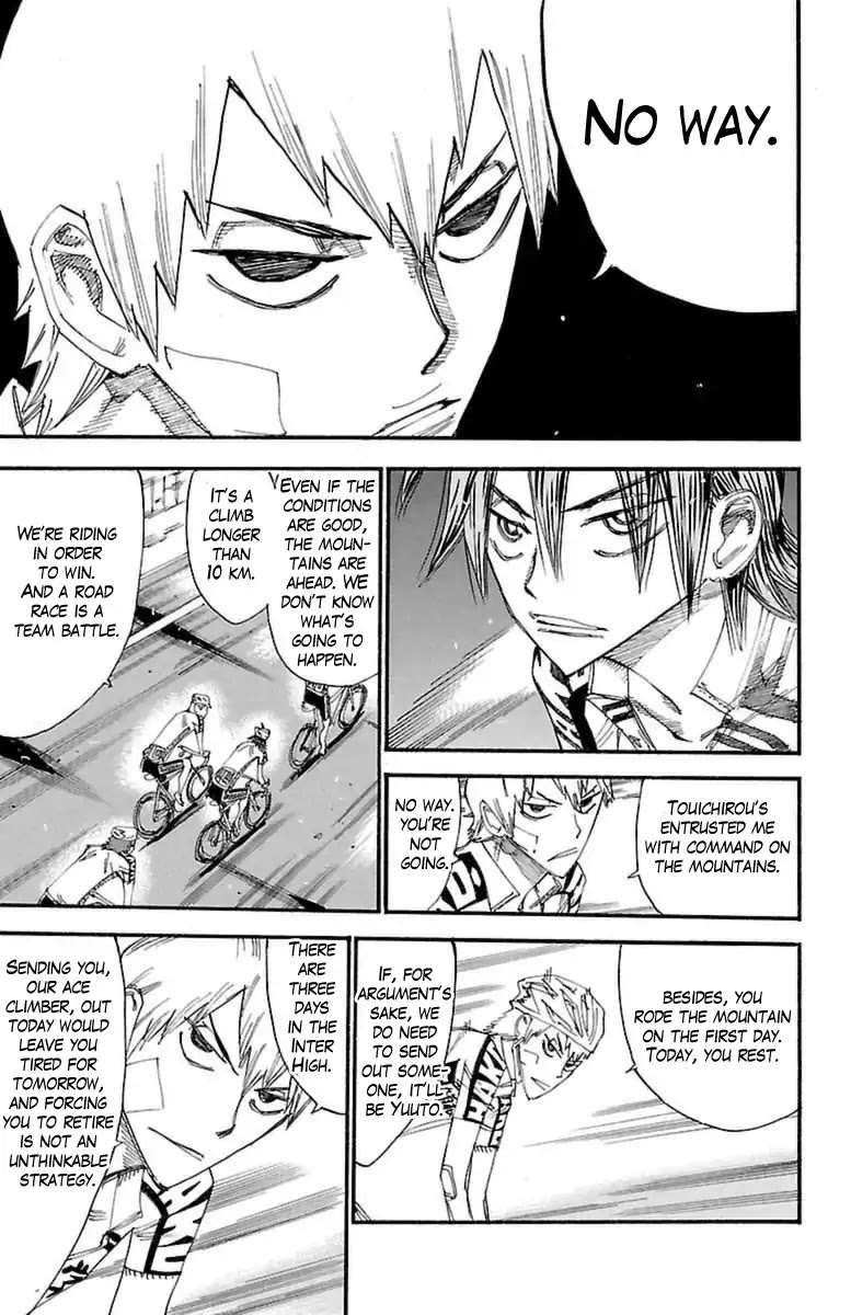 Yowamushi Pedal Chapter 390 page 10 - Chapter 390: The Start Of The Mountain