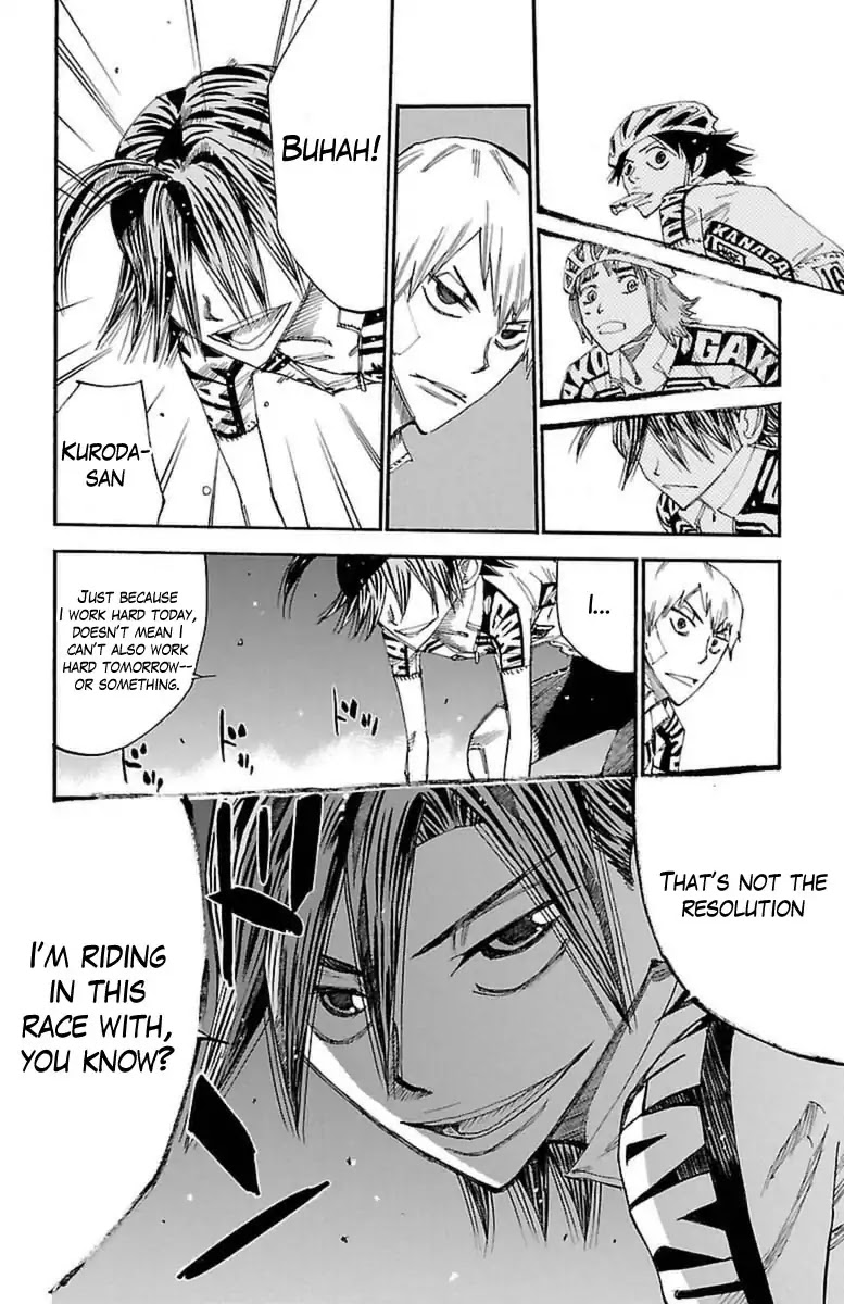 Yowamushi Pedal Chapter 390 page 11 - Chapter 390: The Start Of The Mountain