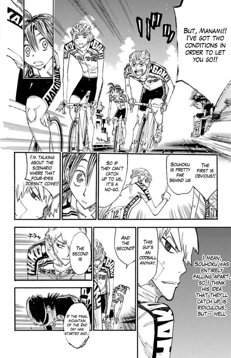 Yowamushi Pedal Chapter 390 page 13 - Chapter 390: The Start Of The Mountain