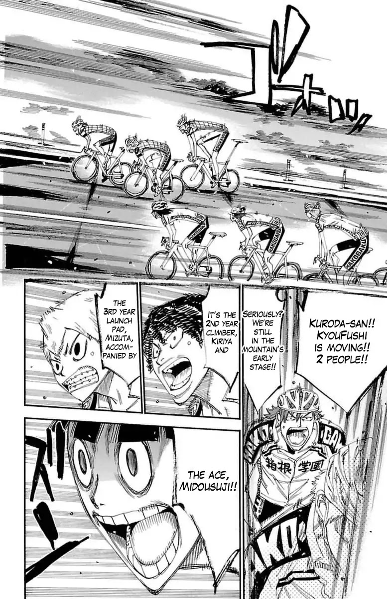 Yowamushi Pedal Chapter 390 page 16 - Chapter 390: The Start Of The Mountain