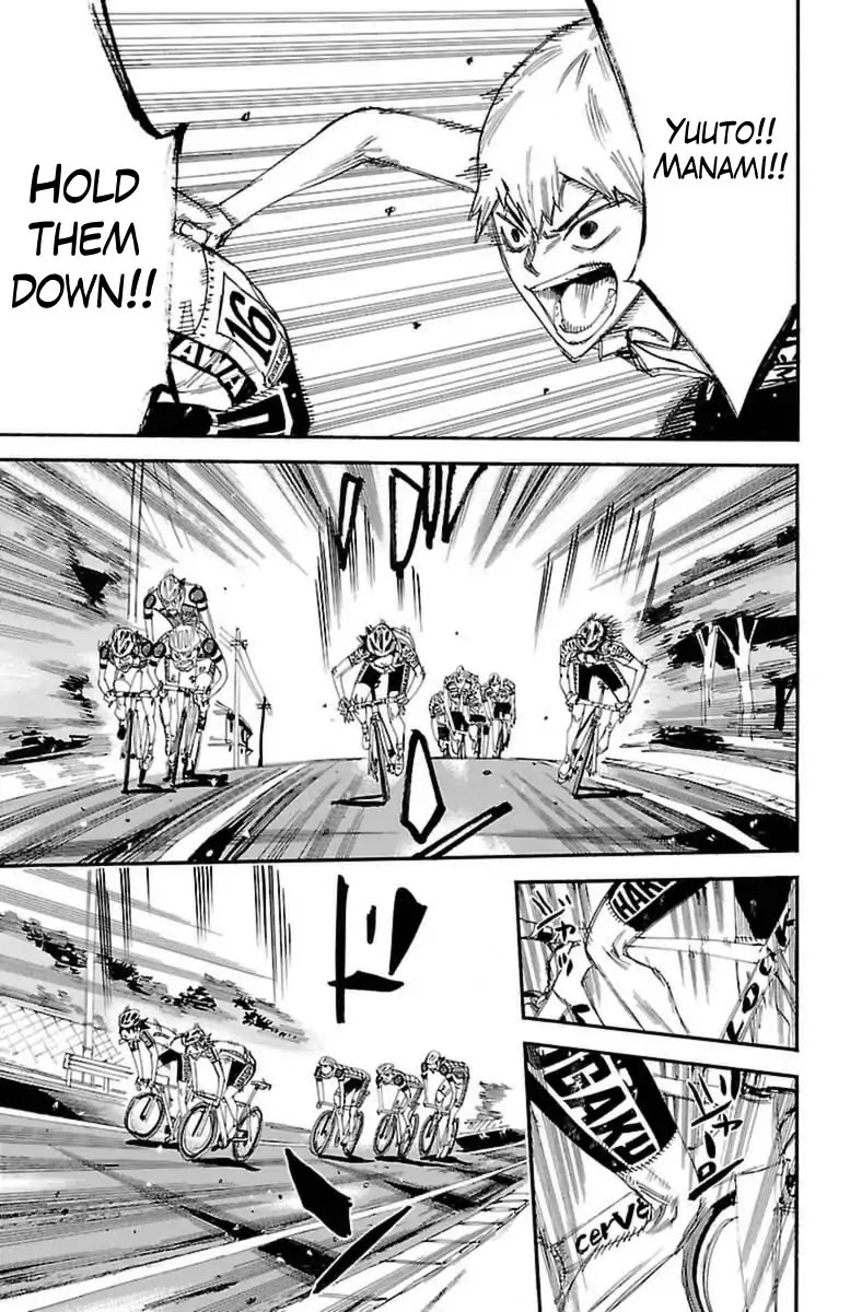 Yowamushi Pedal Chapter 390 page 17 - Chapter 390: The Start Of The Mountain