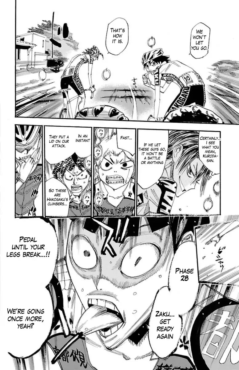 Yowamushi Pedal Chapter 390 page 18 - Chapter 390: The Start Of The Mountain