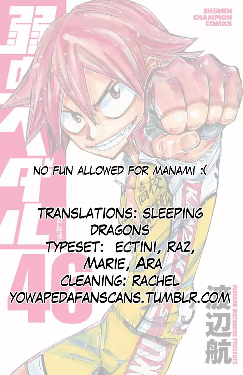 Yowamushi Pedal Chapter 390 page 19 - Chapter 390: The Start Of The Mountain