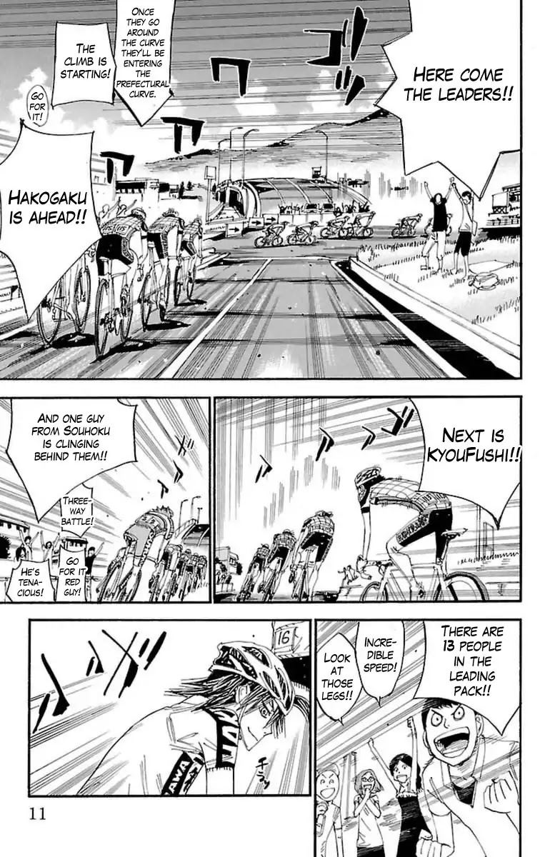 Yowamushi Pedal Chapter 390 page 4 - Chapter 390: The Start Of The Mountain