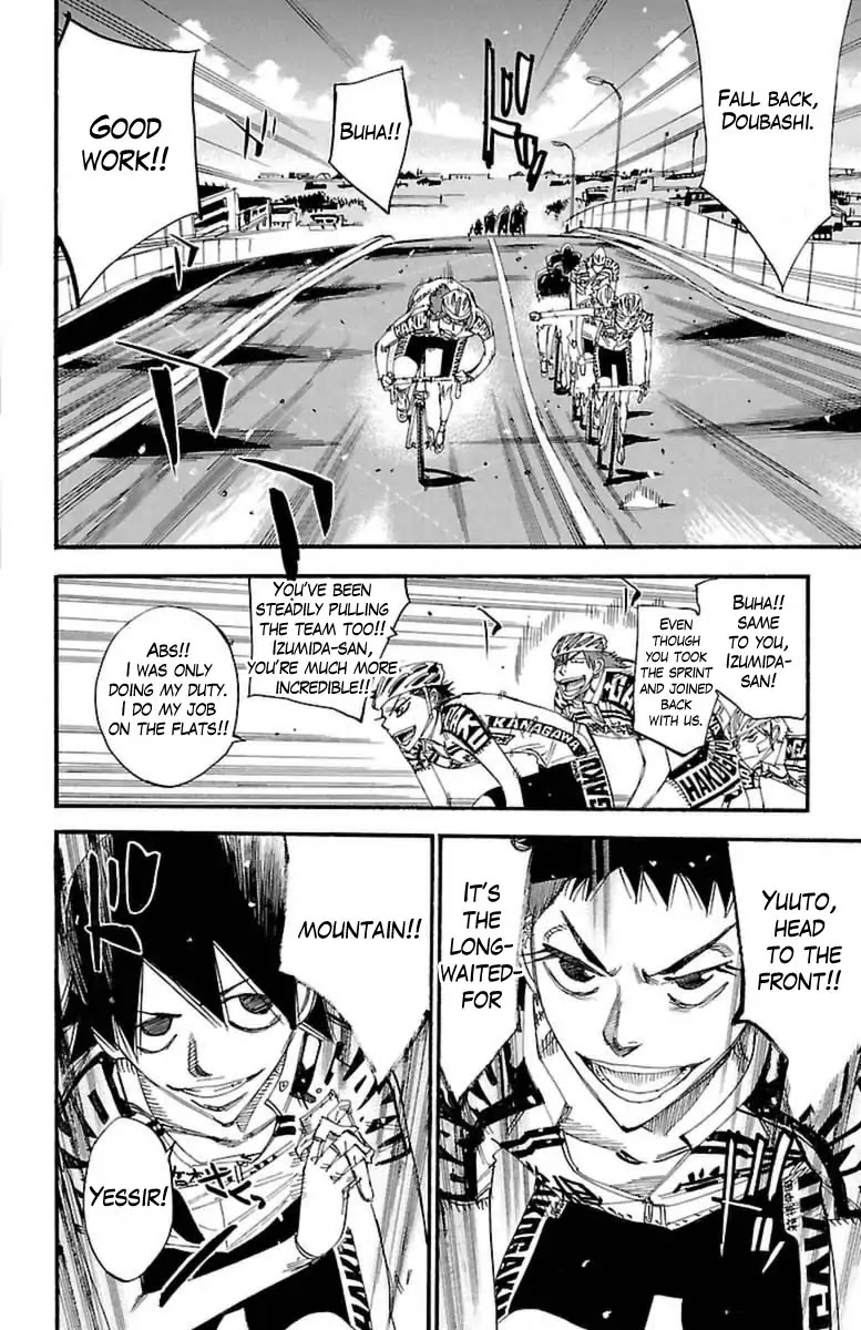 Yowamushi Pedal Chapter 390 page 5 - Chapter 390: The Start Of The Mountain