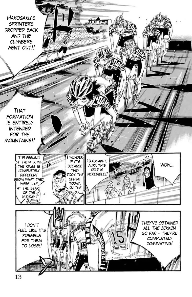 Yowamushi Pedal Chapter 390 page 6 - Chapter 390: The Start Of The Mountain