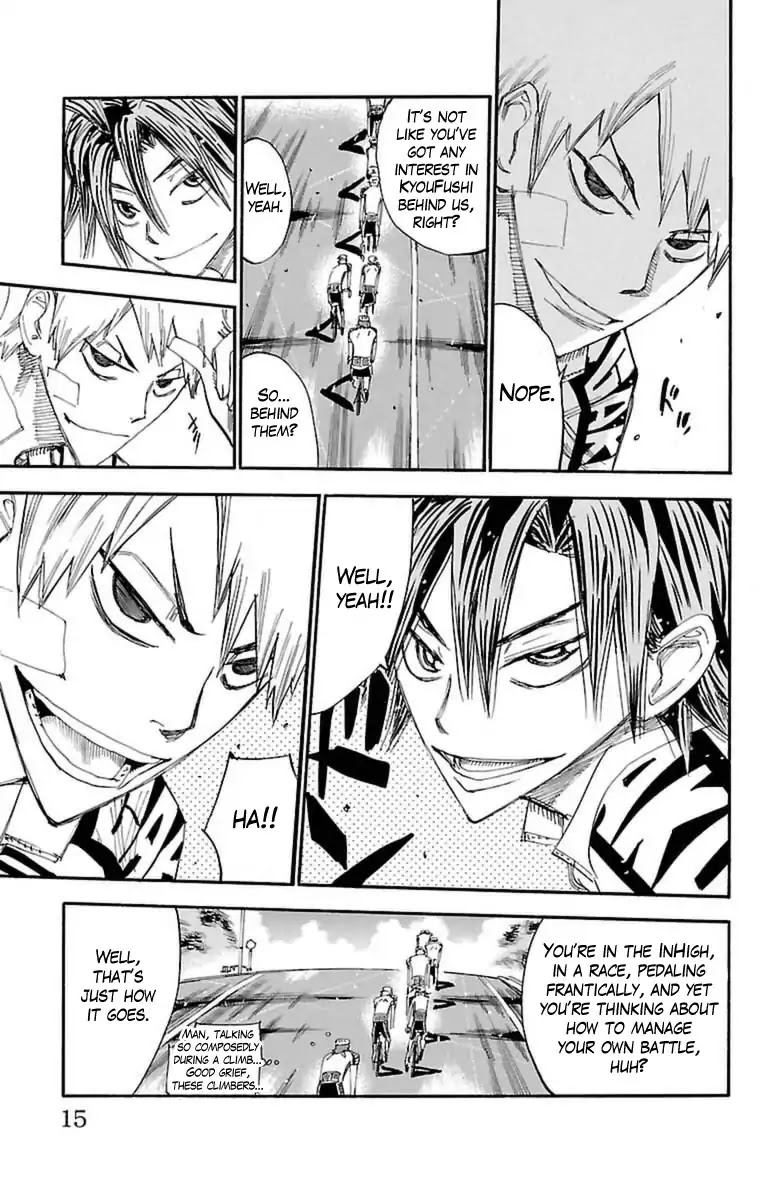Yowamushi Pedal Chapter 390 page 8 - Chapter 390: The Start Of The Mountain