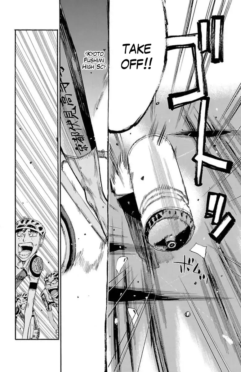 Yowamushi Pedal Chapter 392 page 10 - Chapter 392: The Fallen Bottle