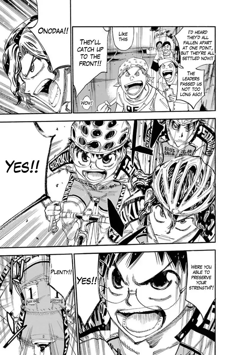 Yowamushi Pedal Chapter 392 page 13 - Chapter 392: The Fallen Bottle