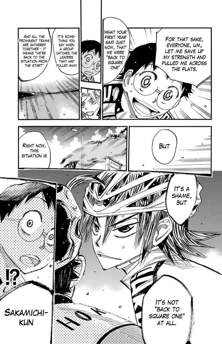 Yowamushi Pedal Chapter 393 page 11 - Chapter 393: Battle