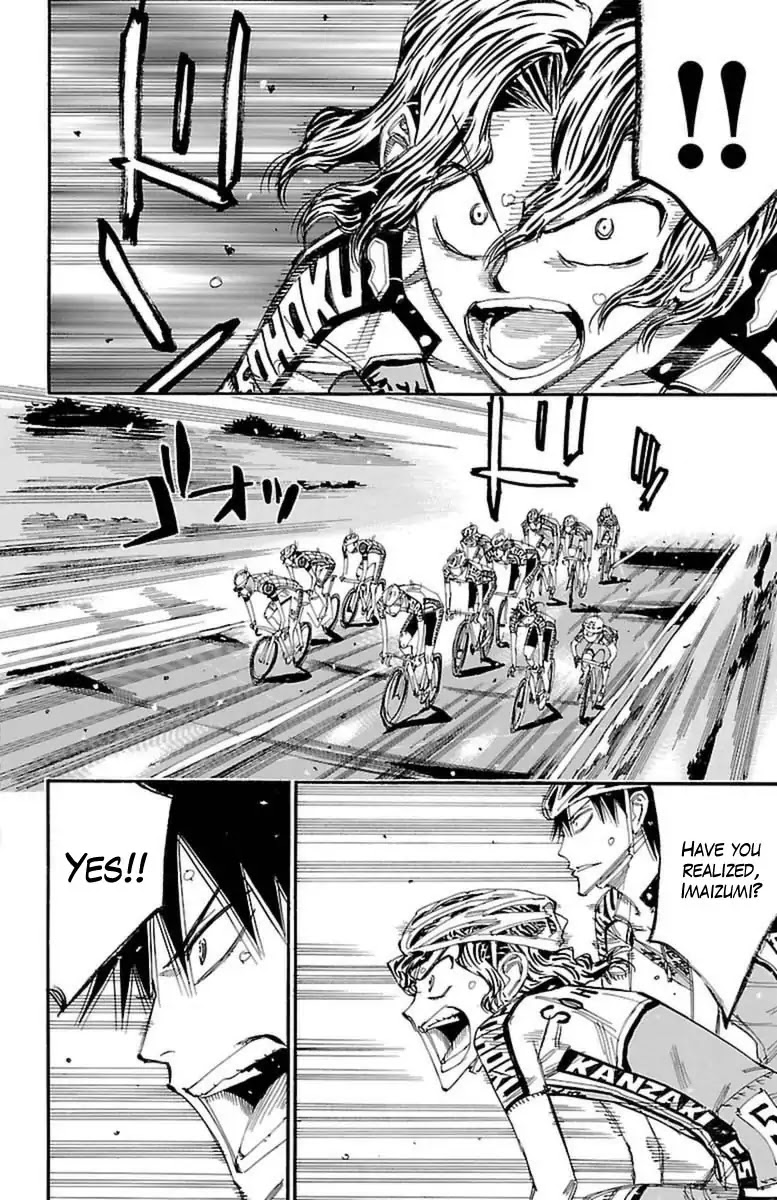 Yowamushi Pedal Chapter 393 page 12 - Chapter 393: Battle