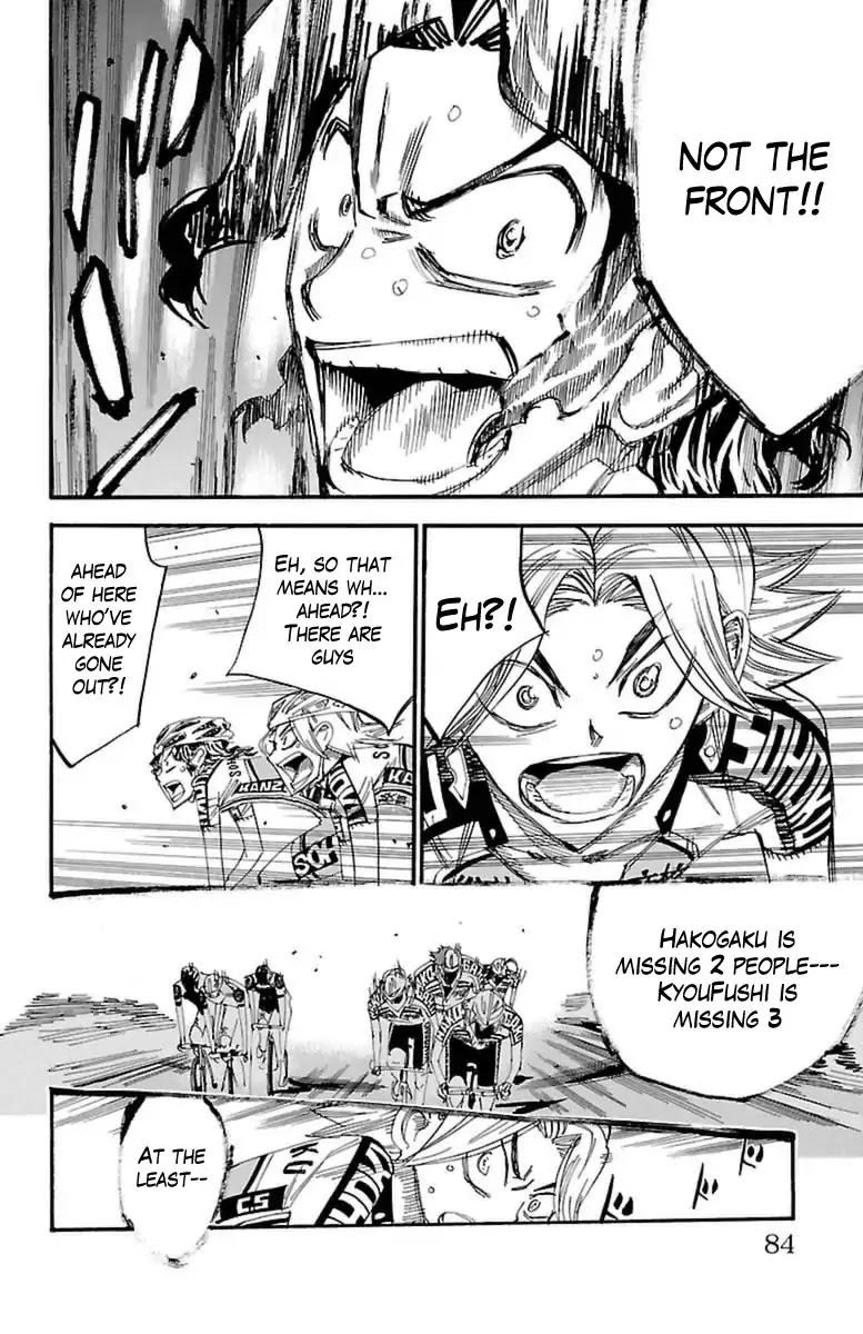 Yowamushi Pedal Chapter 393 page 14 - Chapter 393: Battle