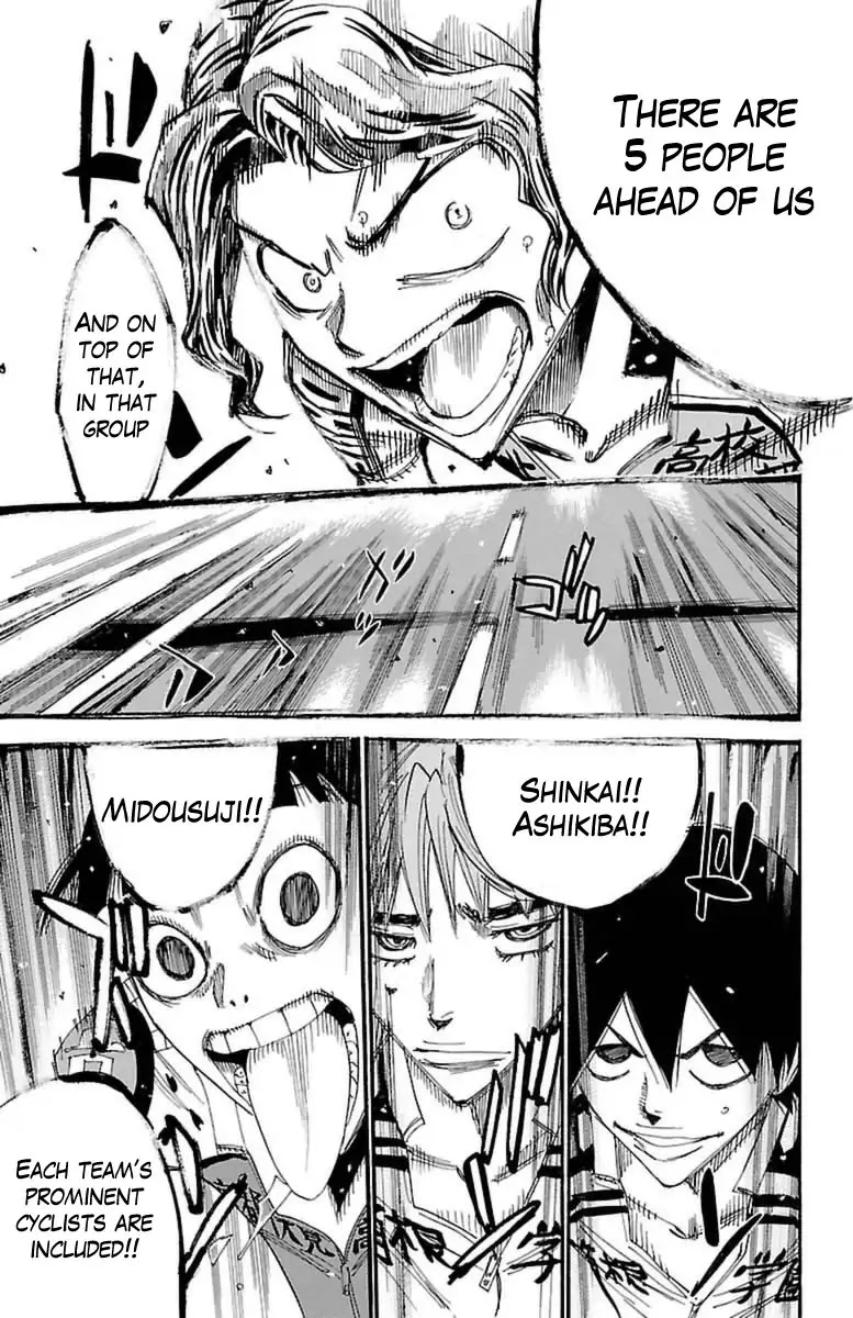 Yowamushi Pedal Chapter 393 page 15 - Chapter 393: Battle