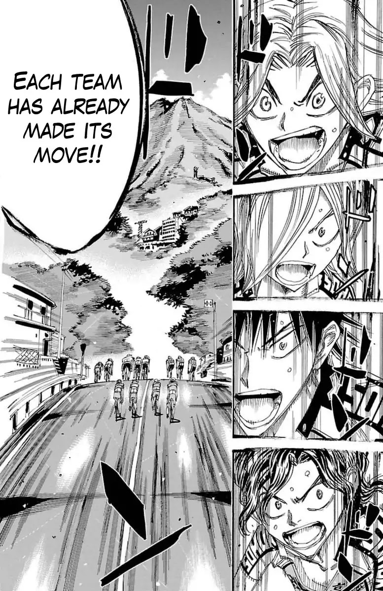 Yowamushi Pedal Chapter 393 page 16 - Chapter 393: Battle