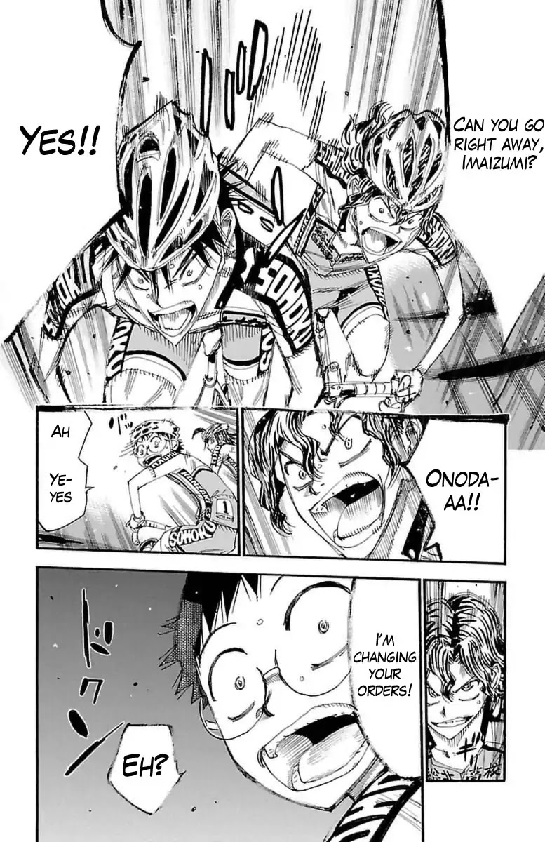 Yowamushi Pedal Chapter 393 page 18 - Chapter 393: Battle