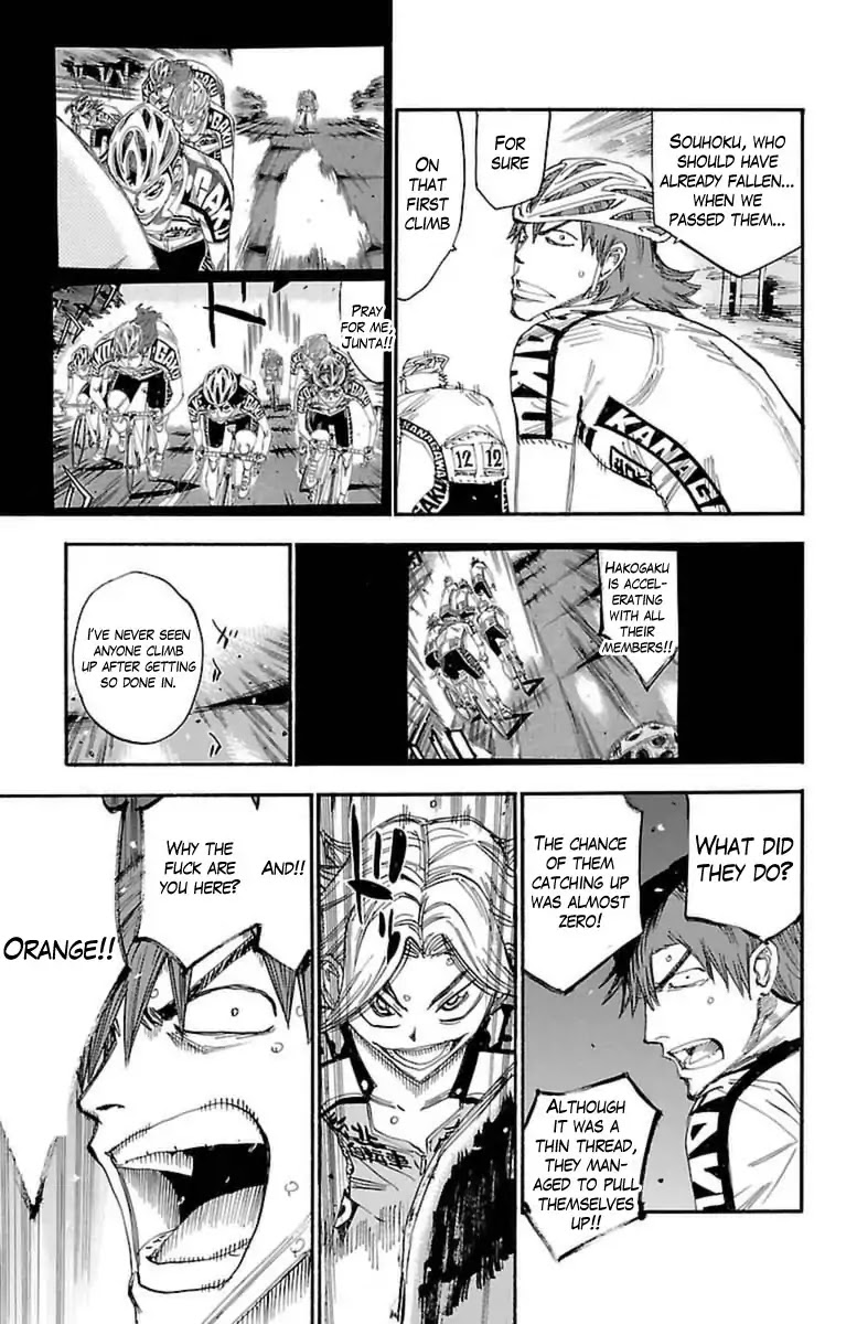 Yowamushi Pedal Chapter 393 page 4 - Chapter 393: Battle