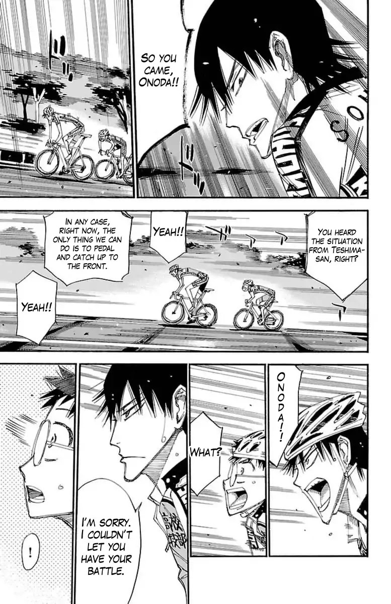 Yowamushi Pedal Chapter 394 page 12 - Chapter 394: Souhoku's Orders