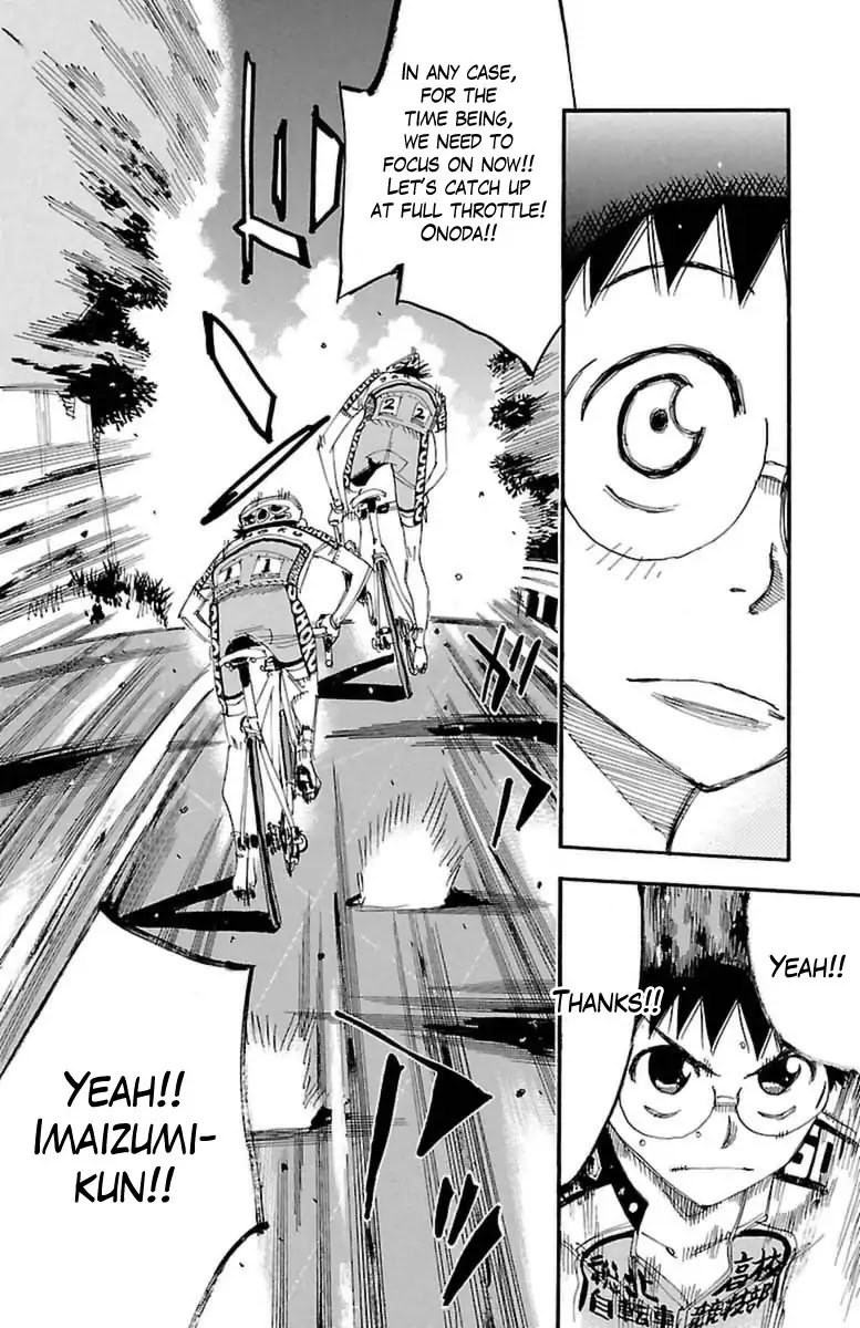 Yowamushi Pedal Chapter 394 page 15 - Chapter 394: Souhoku's Orders