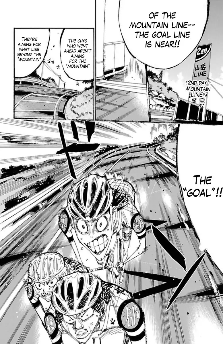 Yowamushi Pedal Chapter 394 page 17 - Chapter 394: Souhoku's Orders