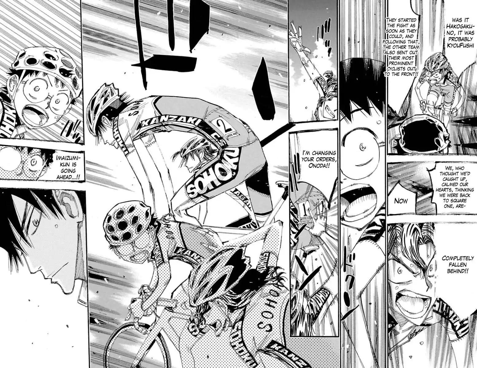 Yowamushi Pedal Chapter 394 page 2 - Chapter 394: Souhoku's Orders