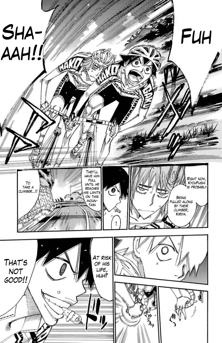 Yowamushi Pedal Chapter 395 page 10 - Chapter 395: Shooting Towards The Goal