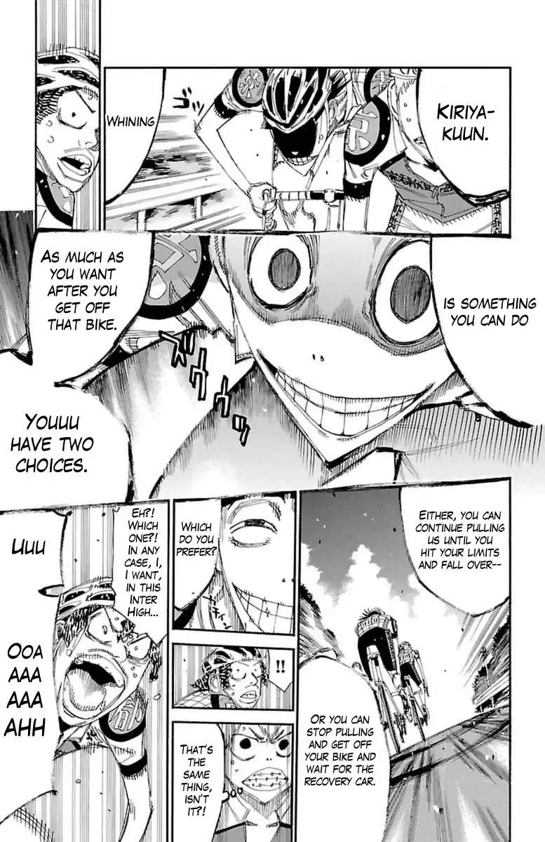 Yowamushi Pedal Chapter 395 page 12 - Chapter 395: Shooting Towards The Goal