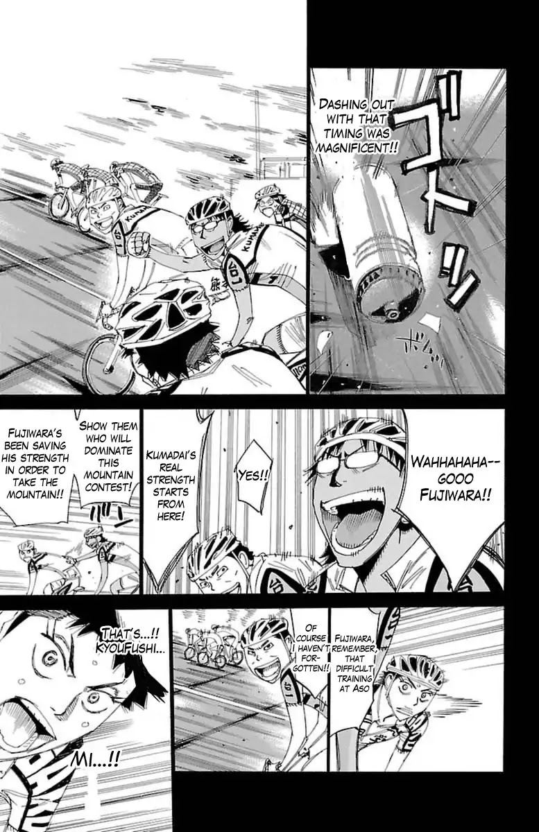 Yowamushi Pedal Chapter 395 page 14 - Chapter 395: Shooting Towards The Goal