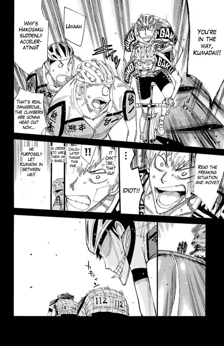 Yowamushi Pedal Chapter 395 page 17 - Chapter 395: Shooting Towards The Goal