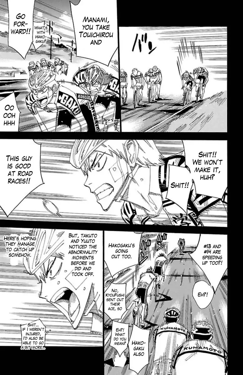 Yowamushi Pedal Chapter 395 page 18 - Chapter 395: Shooting Towards The Goal