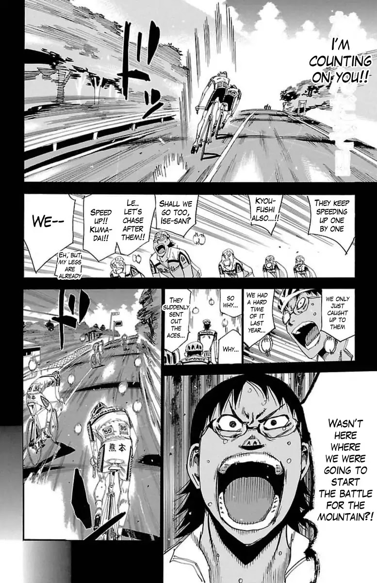 Yowamushi Pedal Chapter 395 page 19 - Chapter 395: Shooting Towards The Goal