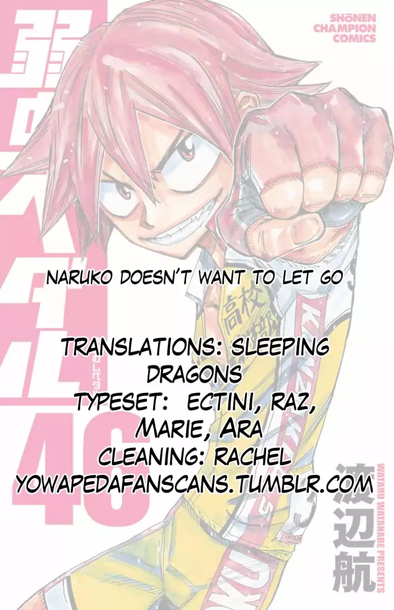 Yowamushi Pedal Chapter 395 page 22 - Chapter 395: Shooting Towards The Goal