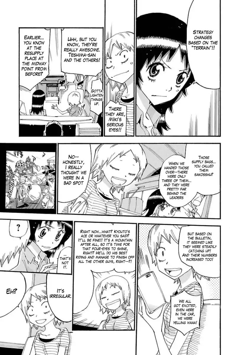 Yowamushi Pedal Chapter 395 page 3 - Chapter 395: Shooting Towards The Goal