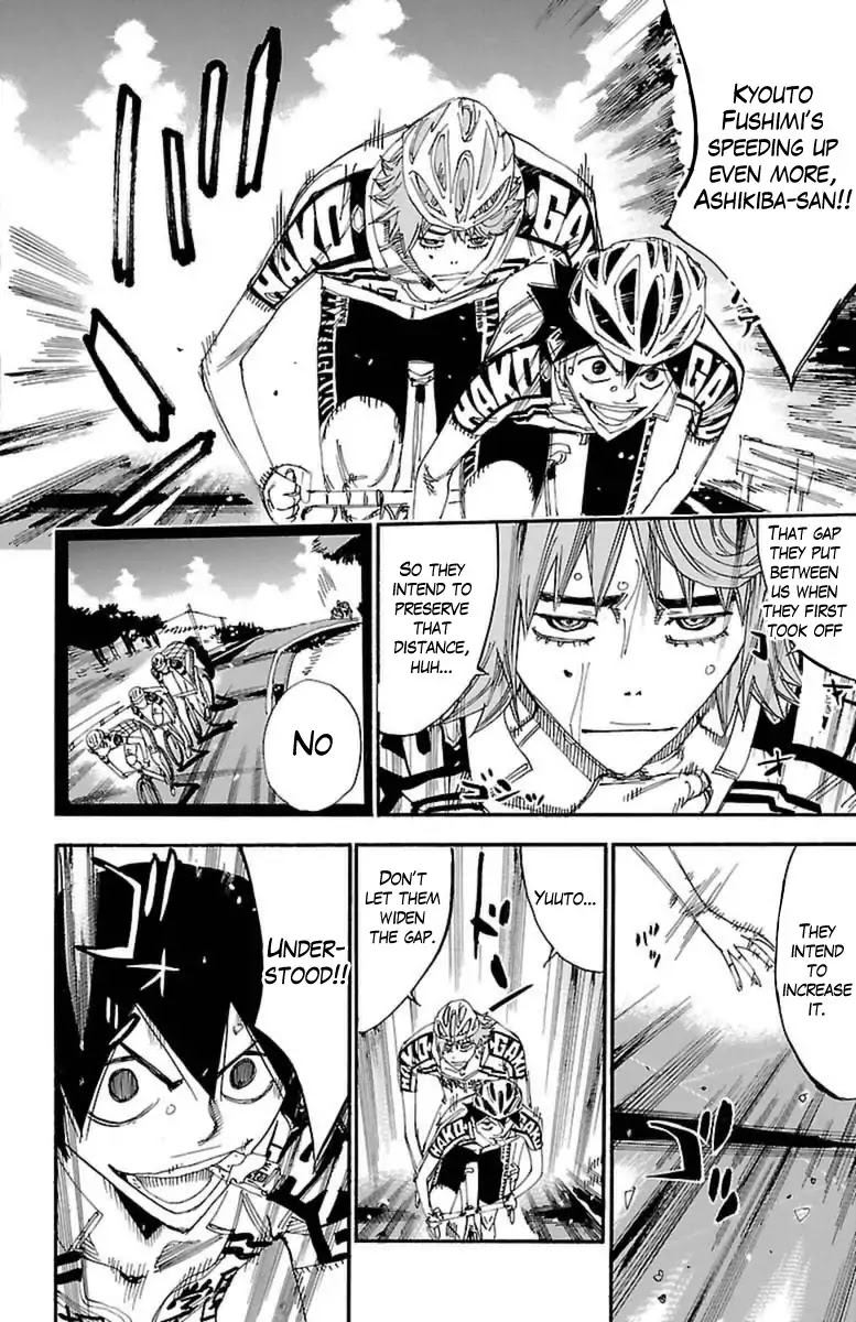 Yowamushi Pedal Chapter 395 page 9 - Chapter 395: Shooting Towards The Goal