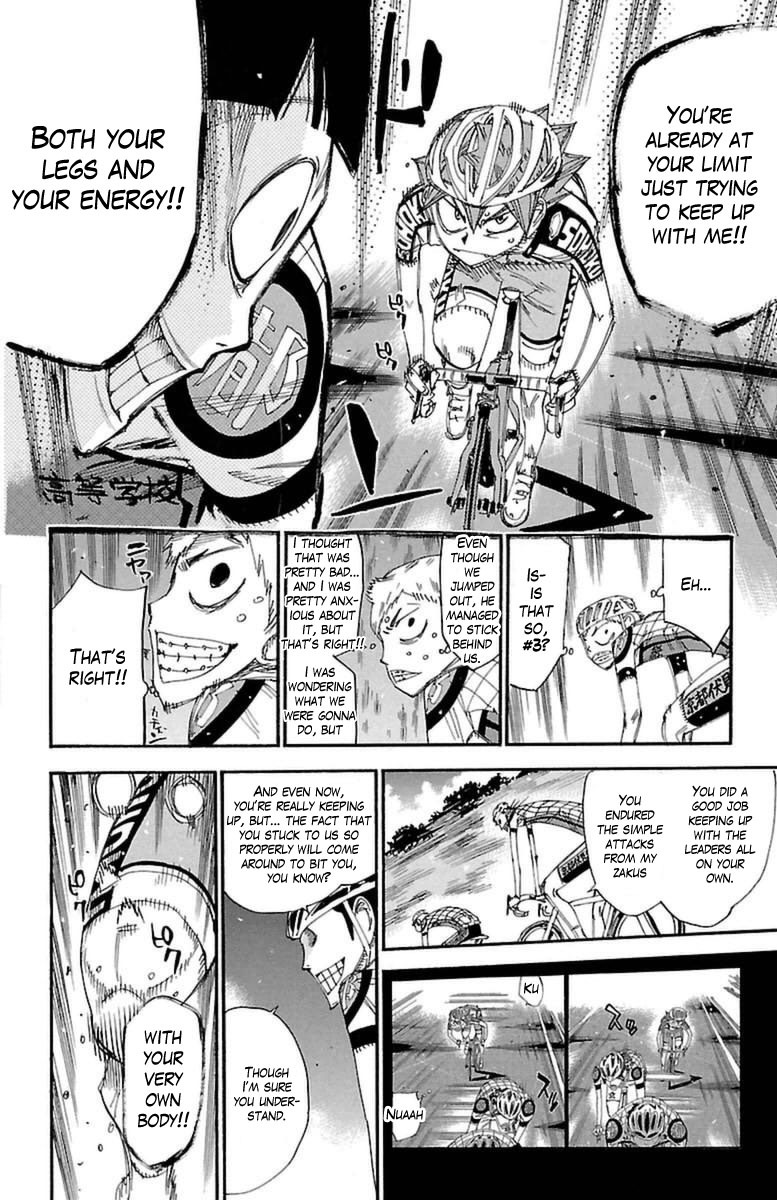 Yowamushi Pedal Chapter 396 page 10 - Chapter 396: Kyouto fushimi's advance