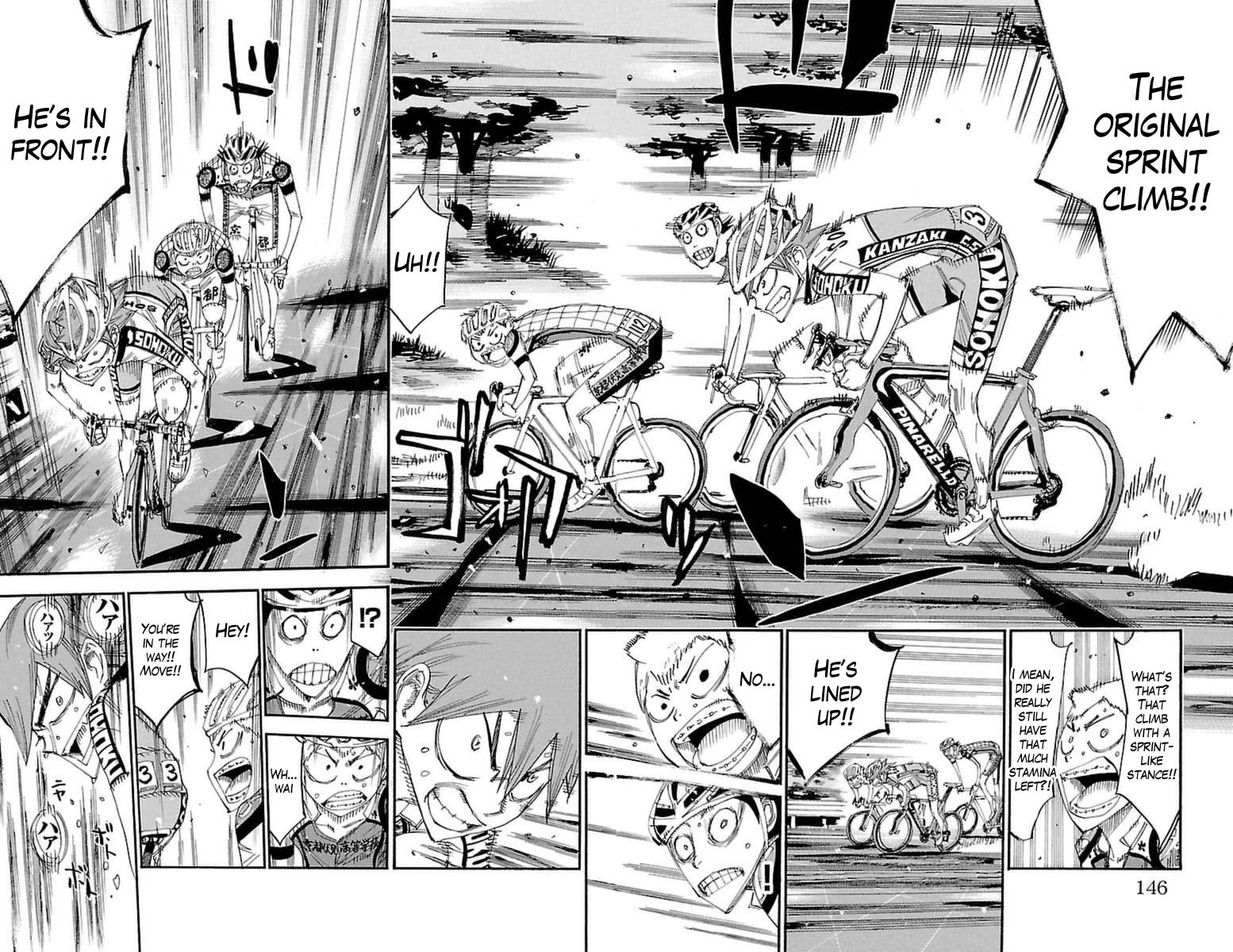 Yowamushi Pedal Chapter 396 page 13 - Chapter 396: Kyouto fushimi's advance