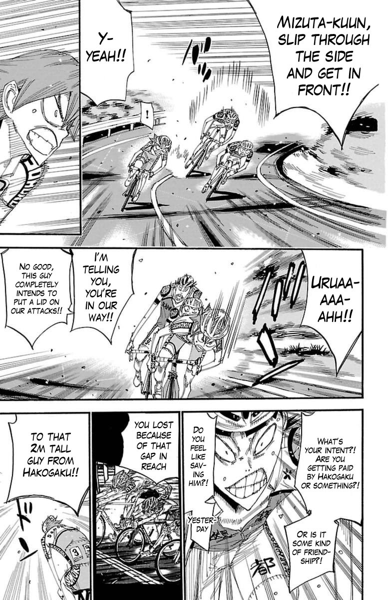 Yowamushi Pedal Chapter 396 page 15 - Chapter 396: Kyouto fushimi's advance