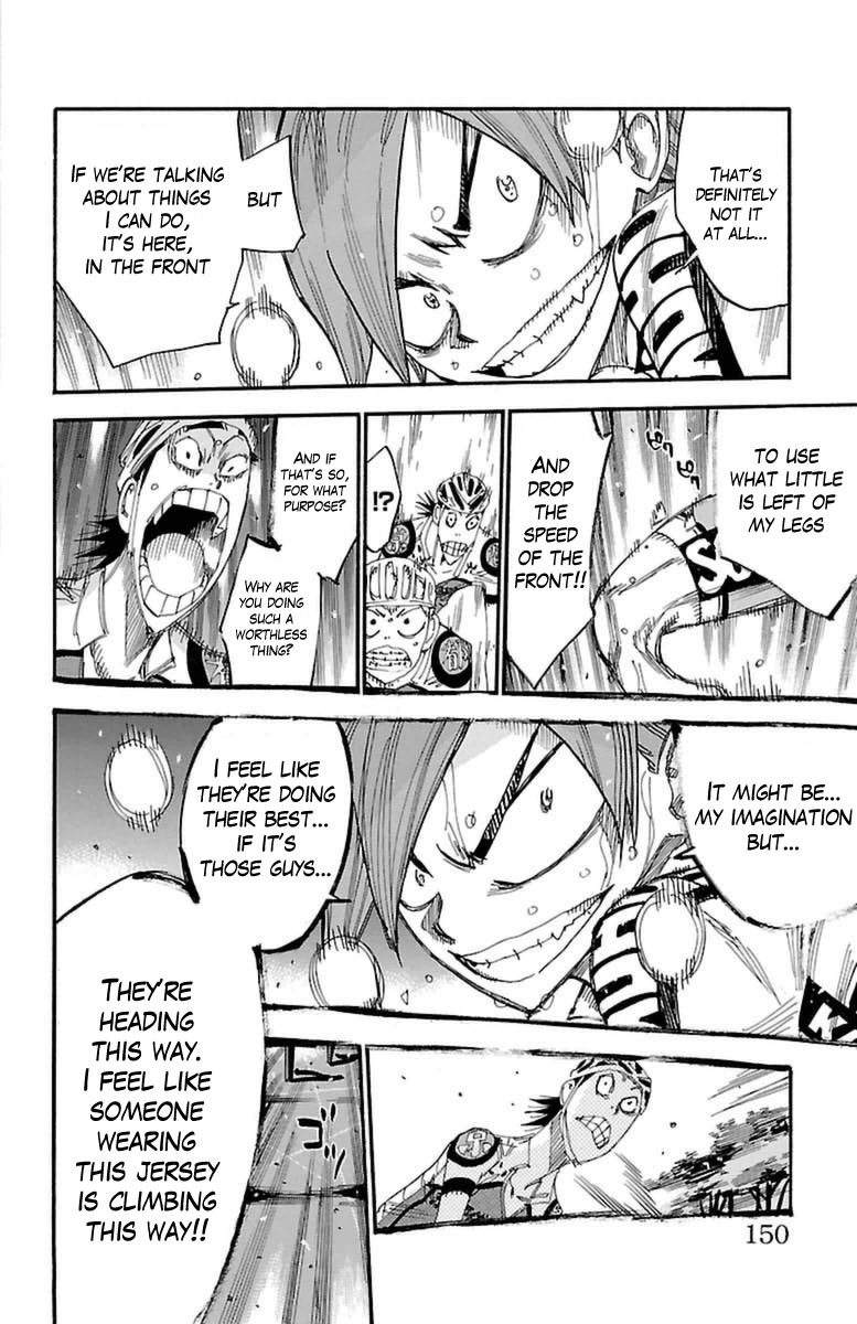 Yowamushi Pedal Chapter 396 page 16 - Chapter 396: Kyouto fushimi's advance